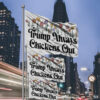 Anti-DT Political Protest, TACO Chicken Flag