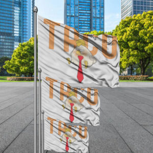Anti-DT Political Protest TACO Chicken Flag