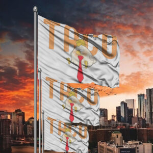 Anti-DT Political Protest TACO Chicken Flag
