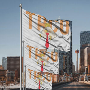 Anti-DT Political Protest TACO Chicken Flag