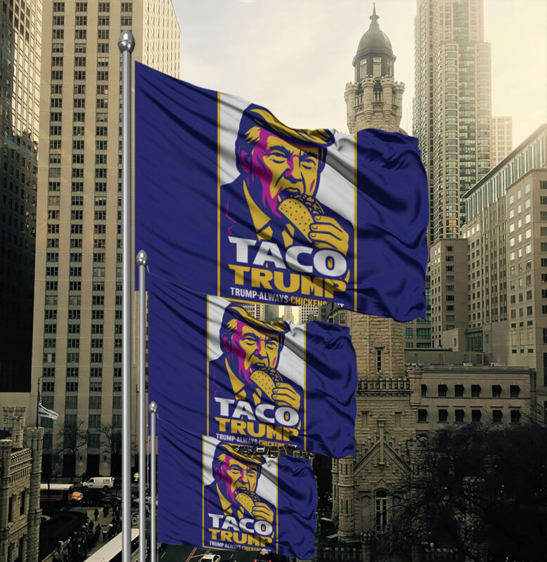 Anti-Trump TACO Flag