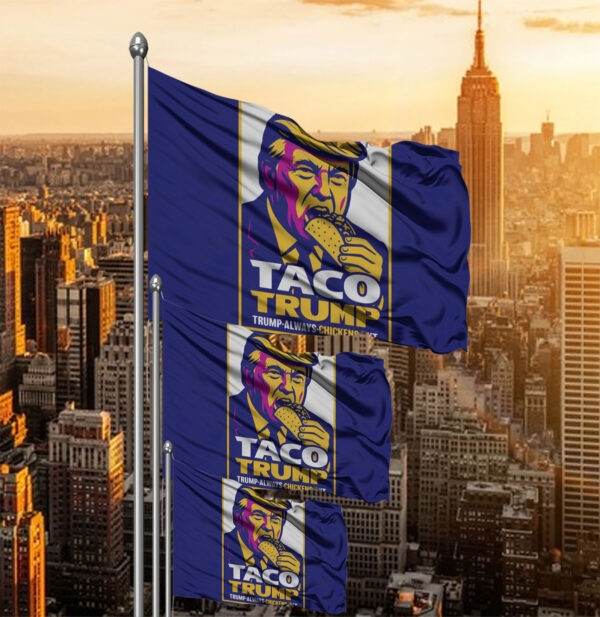 Anti-Trump TACO Flag