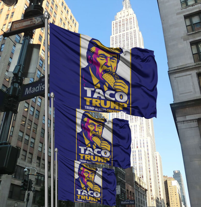 Anti-Trump TACO Flag