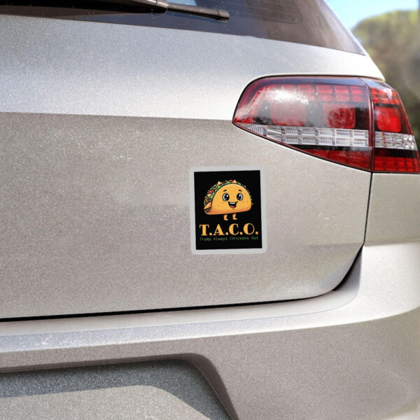 Anti-Trump TACO - Trump Always Chickens Out Sticker