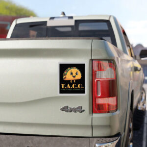 Anti-Trump TACO - Trump Always Chickens Out Sticker