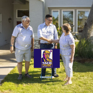 Anti-Trump TACO Yard Sign