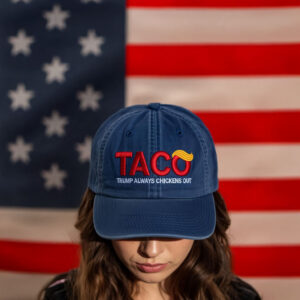 Embroidered TACO Trump Always Chickens Out Hat
