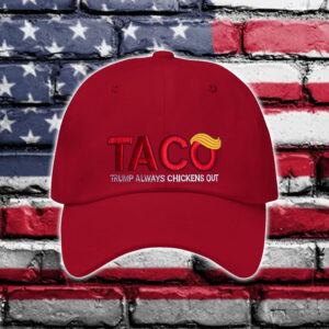 Embroidered TACO – Trump Always Chickens Out Hat Cap