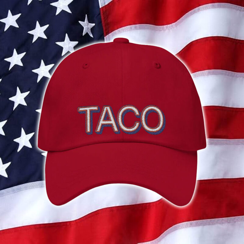 Embroidered Trump Always Chickens Out TACO Hat