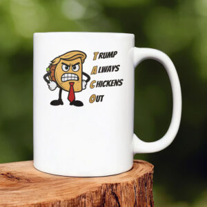 Funny Angry Taco Trump Tariff Parody, TACO Mug