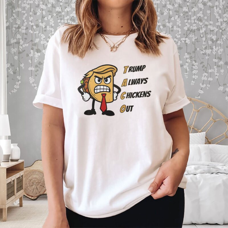 Funny Angry Taco Trump Tariff Parody, TACO Shirt
