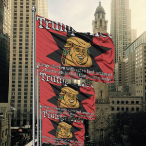 Funny Anti Trump TACO protest Flag