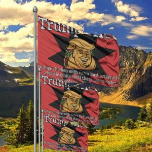 Funny Anti Trump TACO protest Flag