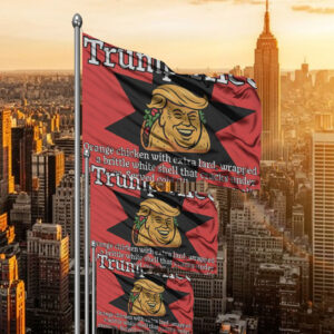 Funny Anti Trump TACO protest Flag