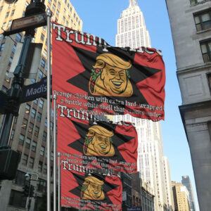 Funny Anti Trump TACO protest Flag