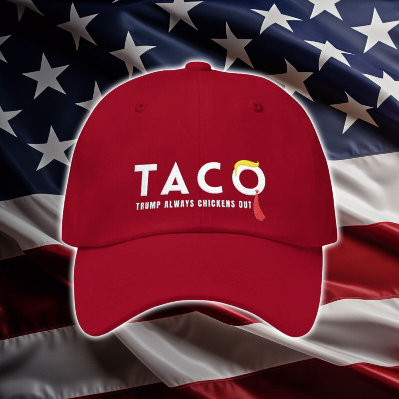 Funny Political Cap, Trump Taco Trade Hat