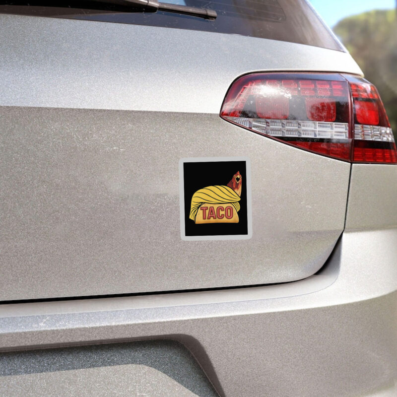 Funny TACO Chicken Meme Sticker
