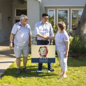 Hot Taco – Let’s Go Taco Yard Sign