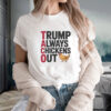 Political Trending TACO Trump Always Chickens Out T-Shirt
