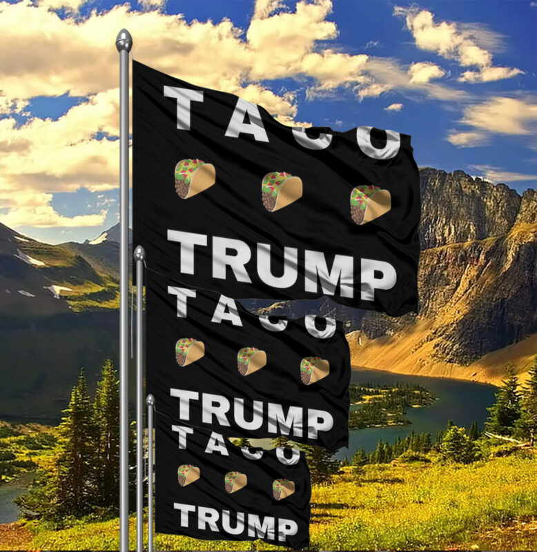 Pro Democracy Resistance Anti-Trump TACO Trump Flag