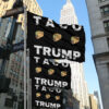 Pro Democracy Resistance Anti-Trump TACO Trump Flag