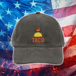 TACO Hat Embroidered – Trump Always Chickens Out Funny Hat 