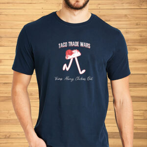 TACO Trade War Resist T-Shirt The "TACO - Trade War Resist - Trump Always Chickens Out T-Shirt" is a satirical garment tied to the viral "TACO" meme, an acronym for "Trump Always Chickens Out." Coined by Financial Times columnist Robert Armstrong on May 2, 2025, the term mocks former President Donald Trump’s pattern of announcing aggressive tariffs—causing market volatility—then scaling them back, such as reducing China tariffs from 145% to 30% and delaying 50% EU tariffs to July 9, 2025. The "Trade War Resist" element emphasizes opposition to Trump’s tariff policies, appealing to liberal activists, progressives, and those critical of his economic approach. These T-shirts typically feature bold, humorous designs, such as Trump as a chicken eating a taco, often parodying the Taco Bell logo, or include slogans like “Let’s Go TACO” or “Tariffs Are Taxes.” They are made from soft, durable materials like 100% cotton or 55/45 cotton-polyester blends, suitable for protests, rallies, or casual wear. Available on platforms like Etsy, Redbubble, Amazon, and trumpchickensout.com, prices range from $19.99 to $35.99, depending on customization and retailer. Some Etsy sellers, like LoveUrLifeShop, offer Comfort Colors options with eco-friendly inks or made-in-USA production, as seen in X posts promoting similar designs. The meme gained traction after Trump’s May 28, 2025, reaction to a CNBC reporter’s question about the TACO trade, calling it “the nastiest question,” fueling viral X posts with hashtags like #TACOTrump and #TrumpAlwaysChickensOut. These shirts are popular for anti-tariff protests, Taco Tuesday events, or as conversation starters, aligning with your prior interest in TACO-themed merchandise like flags, yard signs, and stickers. Check retailer reviews for print quality, as on-demand printing may lead to shipping delays (15-30 days), and consider the setting, as the anti-tariff messaging may provoke reactions. Would you like me to search for specific designs, retailers, or pricing details?
