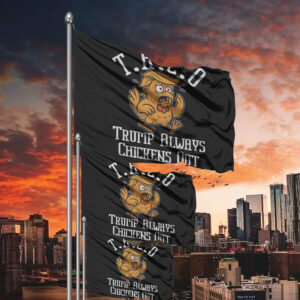 TACO-Trump Always Chickens Out 2025 Flag