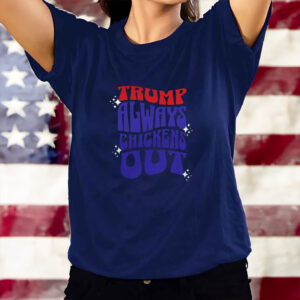 TACO Trump Always Chickens Out Political Humor T-Shirt