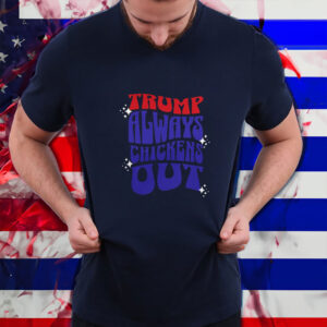 TACO Trump Always Chickens Out Political Humor T-Shirt