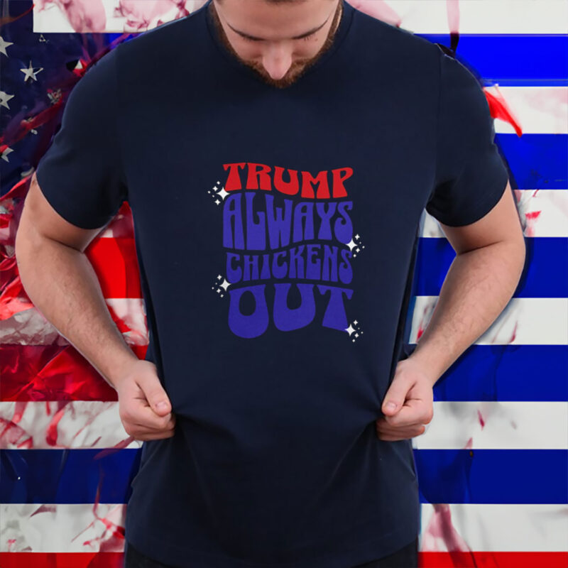 TACO Trump Always Chickens Out Political Humor T-Shirt