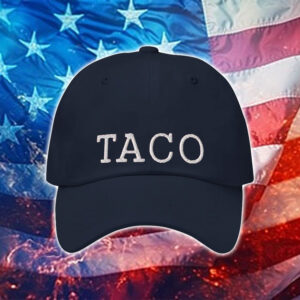 TACO – Trump Always Chickens Out Vintage Style Cap