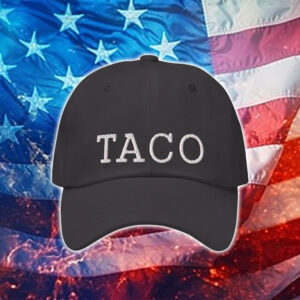 TACO – Trump Always Chickens Out Vintage Style Cap