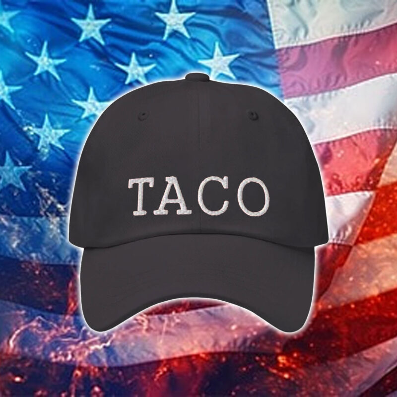 TACO – Trump Always Chickens Out Vintage Style Cap