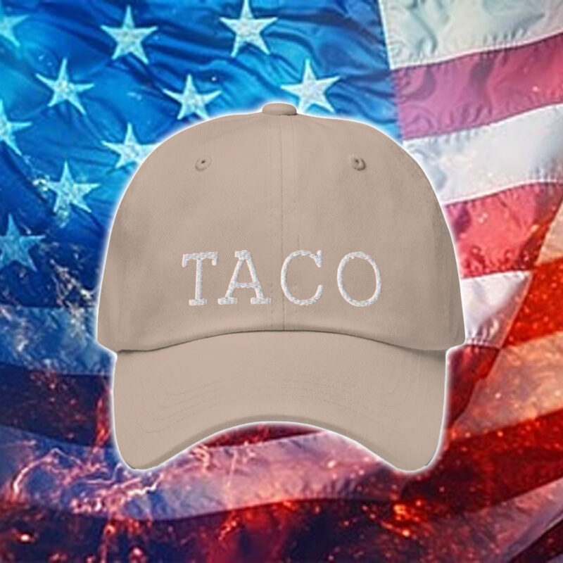 TACO – Trump Always Chickens Out Vintage Style Cap