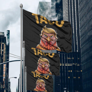 Taco Trump Always Chickens Out, TACO Flag