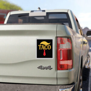 Trump Always Chickens Out, FDT, TACO Trade Sticker