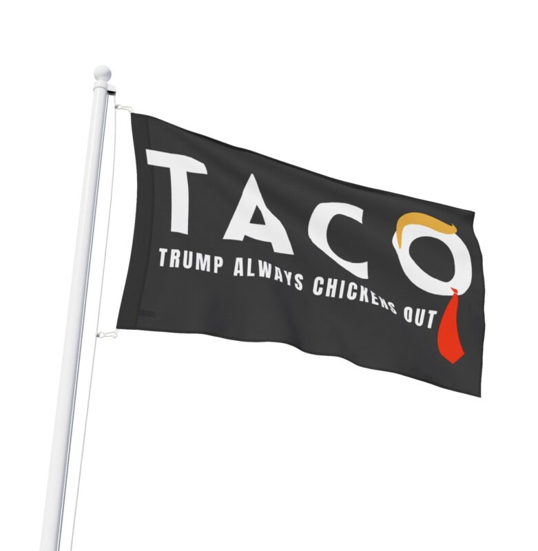Trump Taco Trade Flag