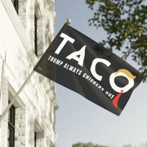 Trump Taco Trade Flag