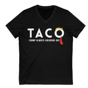Trump Taco Trade V-Neck T-Shirt