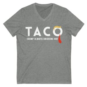 Trump Taco Trade V-Neck T-Shirt