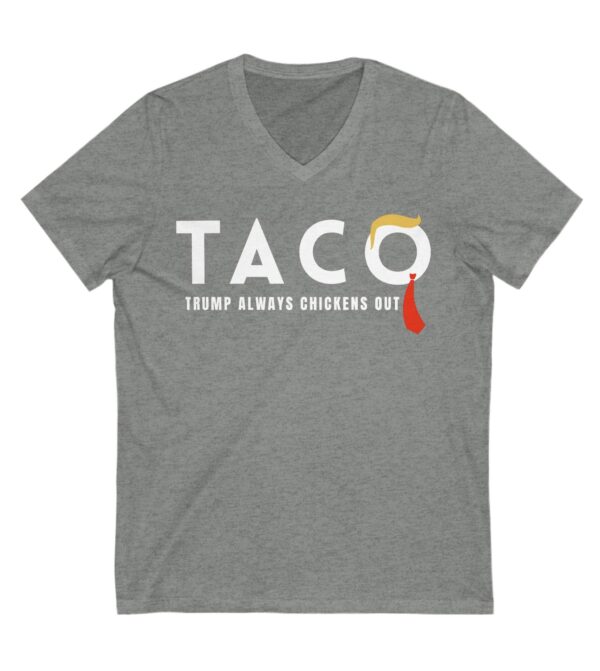 Trump Taco Trade V-Neck T-Shirt