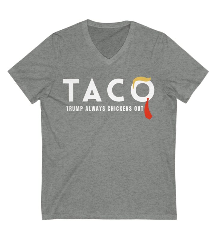Trump Taco Trade V-Neck T-Shirt