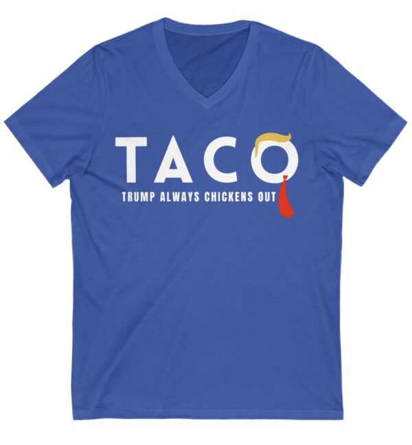 Trump Taco Trade V-Neck T-Shirt